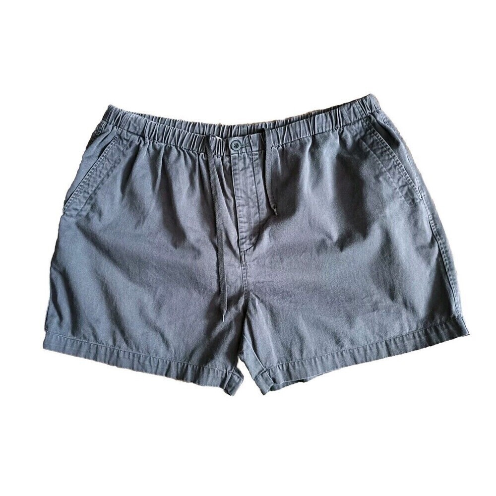 Nautica Shorts Men's Size XXL Gray Drawstring Casual Stretch Relax Fit